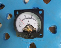 Old-fashioned round pointer type DC voltage meter XY SO-45 0-30V board meter head shape 45*45MM