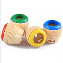 Factory direct export German original single exploration wooden magic kaleidoscope bee eye effect multi prism view toy