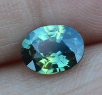 Natural color sapphire luo shi 1 6 karat 6 3*8 1mm vvs full fire without burning preferential