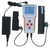 Portable notebook battery tester RFNT2 test charging two battery channels
