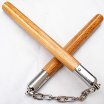 Weibang VB227 large log solid wood nunchaku wooden nunchaku solid solid combat heavy nunchaku