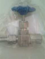 Domestic stainless steel 304 pressure gauge gas liquid globe valve JJM1-160P