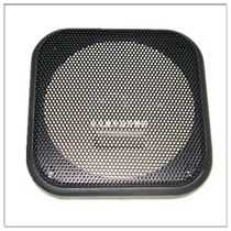 New high-grade 4-inch square car speaker net cover Plug-in card bathroom speaker net cover horn iron net cover