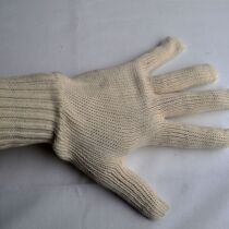 Labor insurance gloves 100%cotton yarn distribution line gloves Wear-resistant protective gloves Mechanical operating line gloves