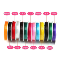 DIY Handmade Ornament Accessories Material Crystal Semi-finished String Bead Rope Transparent Fish Line Elastic line Multi-color