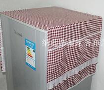 Full cotton fridge cover towels cover cloth home cloth art dust cover fridge cover containing fridge cover cloth