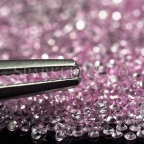 3500 yuan carat unheated pink color sapphire bare stone with stone*6 cm * Custom ring bracelet