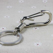 Professional mens waist hanging keychain full metal high-grade classic retro very sturdy