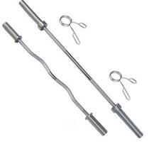 Barbell rod 1 5 household lever 1 2 m 1 8 m2 2 Rod weightlifting fitness equipment general ya ling pian