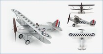 Spot] 1:48 HM Model HA8001 World War II British Angry Twin Wing Fighter