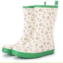 Single new multicolor optional tube shu nv kuan rain water shoes rubber overshoes lightweight comfort