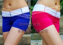 Thin and seamless quick-drying summer square ghost dance running JennyQ fitness bodybuilding yoga jump exercise sports shorts