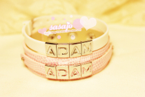 Adam Lambert adam lambert bracelet with a hand chain 