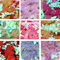 diy Clothing accessories Jewelry accessories Sequins Butterfly sequins Plated sequins Flat pieces handmade materials
