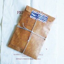 Retro Kraft paper paper bag fire paint envelope handmade soap bag envelope paper bag gift bag bag