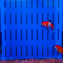 Fish tank separator acrylic high transparent to make water group cover plate damper separating plate mesh fish fry separating plate