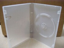 DVD frosted open large box ultra-wide disc box translucent VCD DVD disc box with film to hold inserts