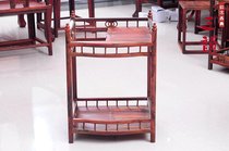 Mahogany Chinese furniture Laos red sour wood tea table solid wood tea table movable small tea table tea cabinet