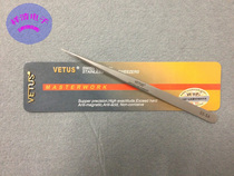 Original Dress New Vinvites VETUS Switzerland Technical anti-magnetic anti-acid stainless steel pointed tweezers SS-SA straight tip type