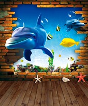 New 3D childrens photography background cloth photo studio childrens photo three-dimensional theme background paper 3D-018
