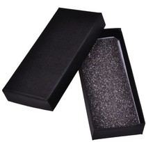 Black gift box packaging box key chain packaging box sponge gift box rectangular box printing box