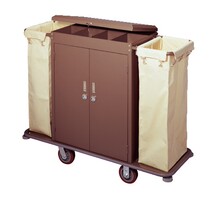  Factory direct sales service car with door and cover cleaning car linen car bilateral room entrance car luxury service car