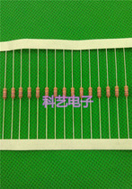 1 4W 0 25W 100M 100 megohms 5% J in-line metal film color ring resistance high voltage resistance 50