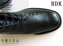 3516 factory 80 years old official cadre leather shoes Honor Guard leather shoes leather sole old three nails cowhide shoes Jun fan collection