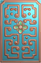 Ming-style dining chair computer carved drawing relief drawing grayscale drawing wood and jade design source material size 77*120