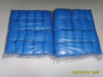 Disposable shoe cover shoe cover waterproof shoe cover plastic shoe cover thickened shoe cover
