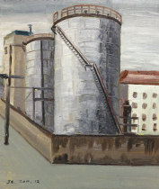 China Beauty Institute Painter Oil Painting Works Gallery Collection Mine subject oil painting works original cloth surface oil painting