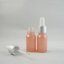 10ML 5ML pink spray transparent essence oil bottle silver alumina dropper dropper bottle