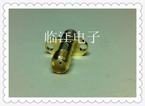 RF coaxial adapter Gold plated SMA-KKF diamond