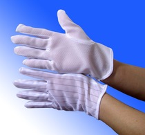 Anti-skid static gloves anti-static gloves with electrostatic wire protective gloves Labor protection gloves non-slip