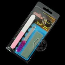  Four crowns◆Alice Alice nail file Foam stick sandpaper nail care set