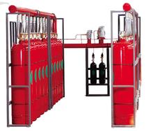 Heptafluoropropane automatic fire extinguishing system installation and commissioning fire extinguishing agent filling machine room fire extinguishing device