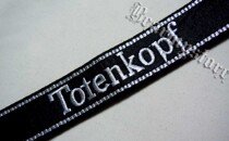 Totenkopf Armoured Projector Division Honors Sleeves Black Doughrod sleeves Field Sucker Cuff