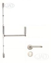 Shield door pressure lever type escape device pressed type economical type fireproof push bar lock with heaven and earth push rod lock