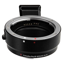 Fotodiox EF-EOS M canon in the scene with Canon micro single M3 M5 M6 M50 M100 adapter ring