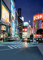 Street background wedding photography background cloth painting studio digital background paper photo background big picture 3082