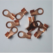 High quality copper terminal Open copper connector Copper nose wire ear Copper terminal terminal Copper connector