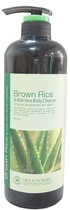 Sea Sharp HYSSSO Brown Rice Moisturizing Aloe Vera shower 800ml