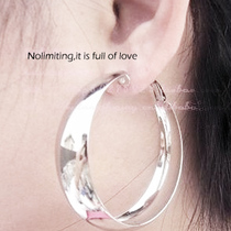 Europe and America without ear hole invisible painless big earring ear clip female earrings exaggerated non-punching 2020 new ring