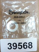 SWAGELOK 1 2 3 8 NI-8-VCR-2 Nickel material silver plated gasket in stock