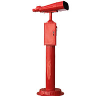 Coin-operated telescope WTB25X100 color can be customized coin viewing telescope bird-watching mirror