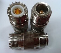 High frequency UHF N-KK RF signal adapter UHF-SL16-K outer screw hole intercom rotating N-K outer screw hole