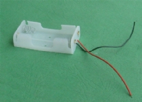 Battery case (2 knoe 5) can fit 2 knob battery 3V output with red black wired battery holder battery holder