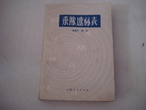 The second-hand-ride-in-speed calculation table