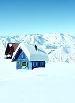 Childrens photography background cloth Sea View Snow Sky theme 100 days photo studio baby photo background paper 1270