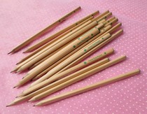 Student with log triangle pencil wood pencil advertising gift pencil hotel meeting pencil